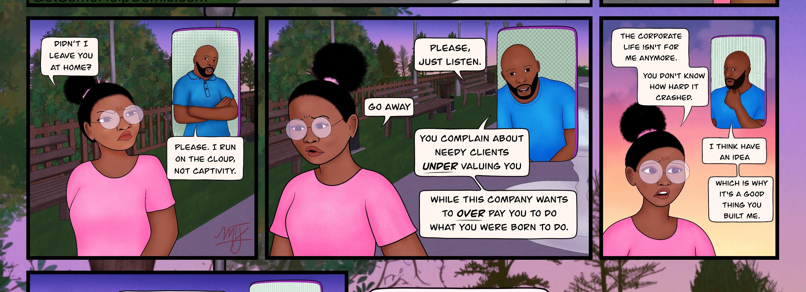 Get Some Help - Episode 15, Page 1: Ch 2 - Page 4