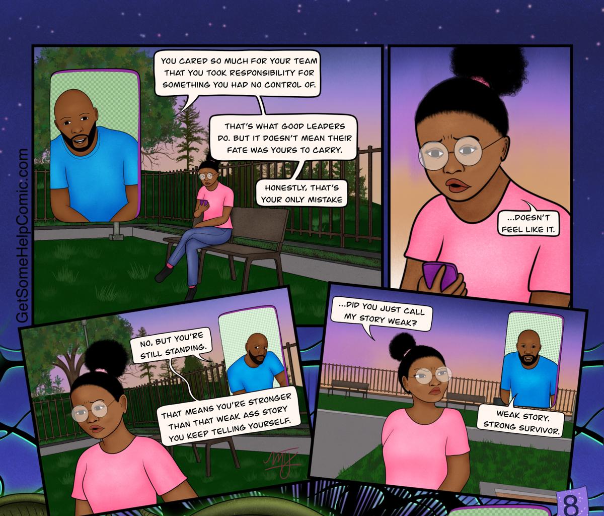 Get Some Help - Episode 19, Page 1: Ch 2 - Page 8