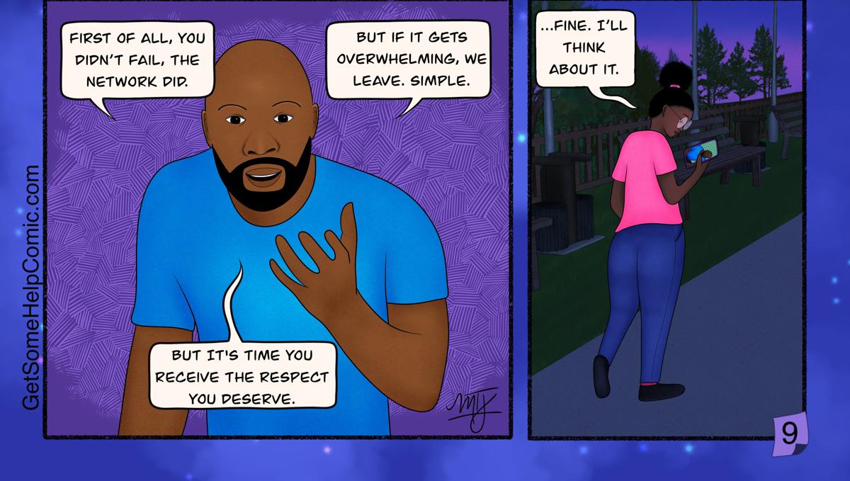 Get Some Help - Episode 20, Page 1: Ch 2 – Page 9