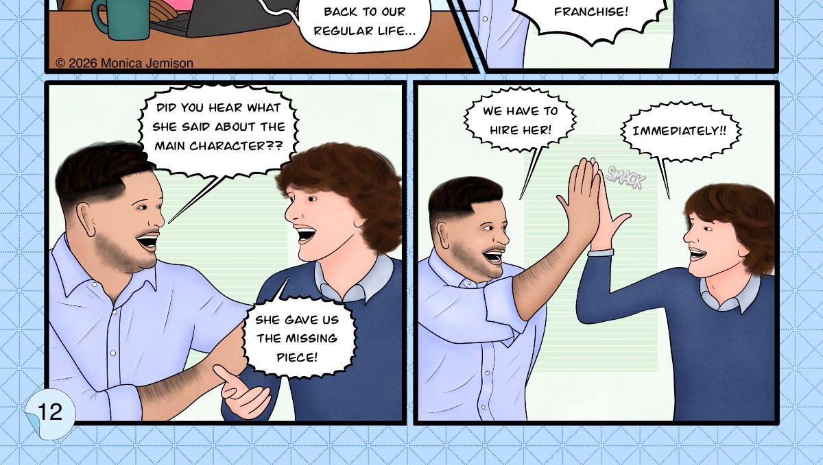 Get Some Help - Episode 36, Page 1: Ch 3 - Page 12