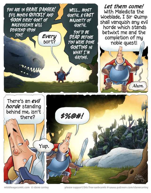 The Middle Age - Episode 10, Page 1: Episode 10