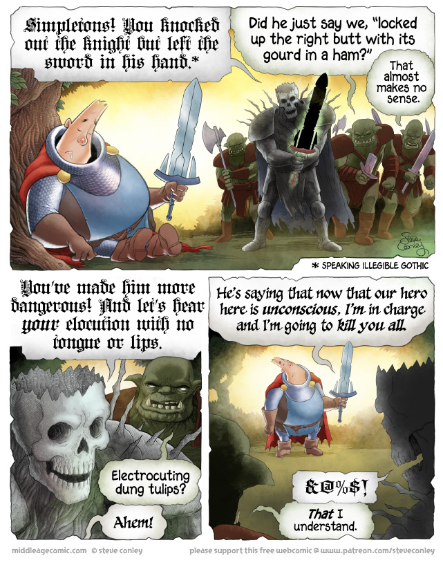 The Middle Age - Episode 15, Page 1: Episode 15