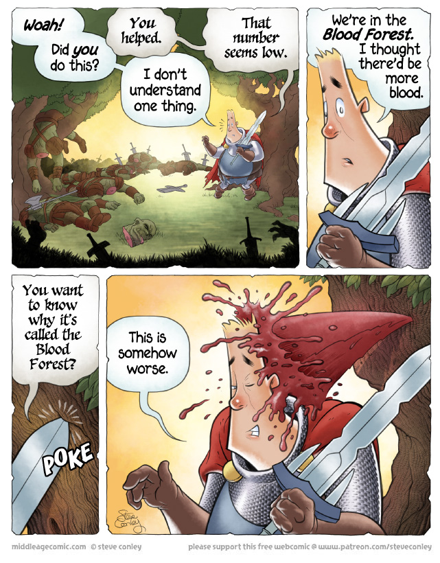 The Middle Age - Episode 18, Page 1: Episode 18