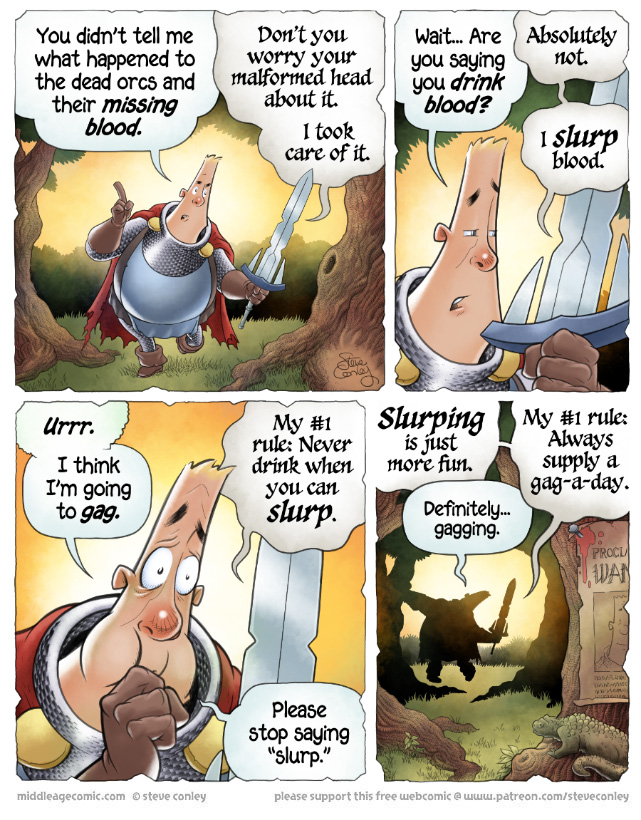 The Middle Age - Episode 19, Page 1: Episode 19