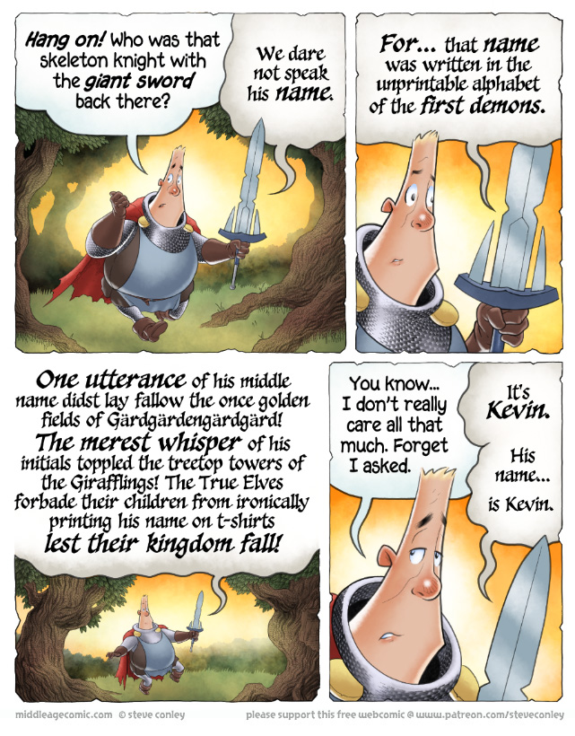 The Middle Age - Episode 20, Page 1: Episode 20