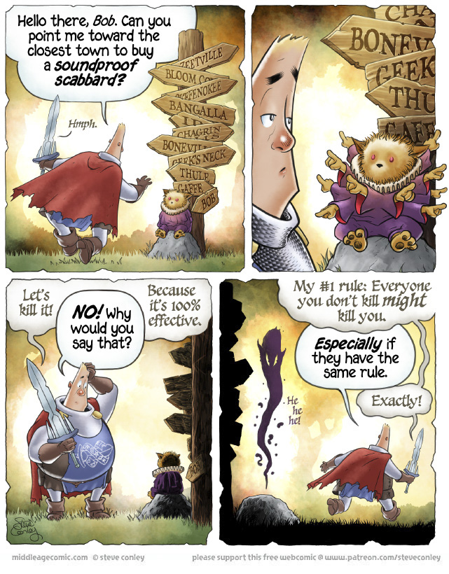 The Middle Age - Episode 23, Page 1: Episode 23