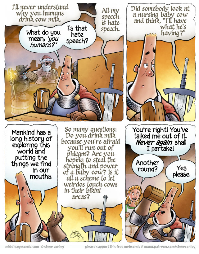 The Middle Age - Episode 30, Page 1: Episode 30