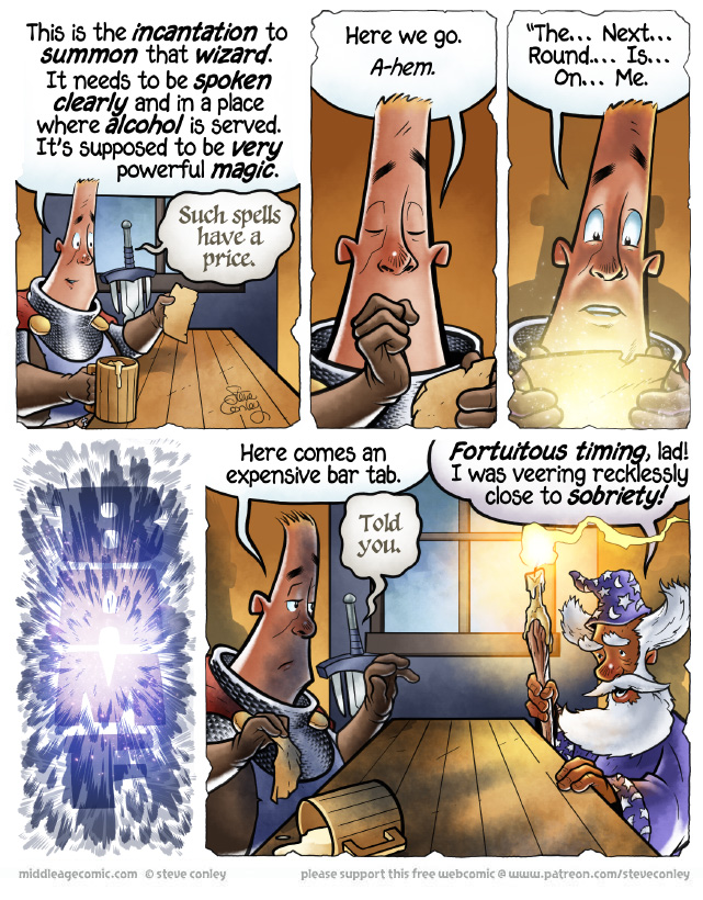 The Middle Age - Episode 31, Page 1: Episode 31