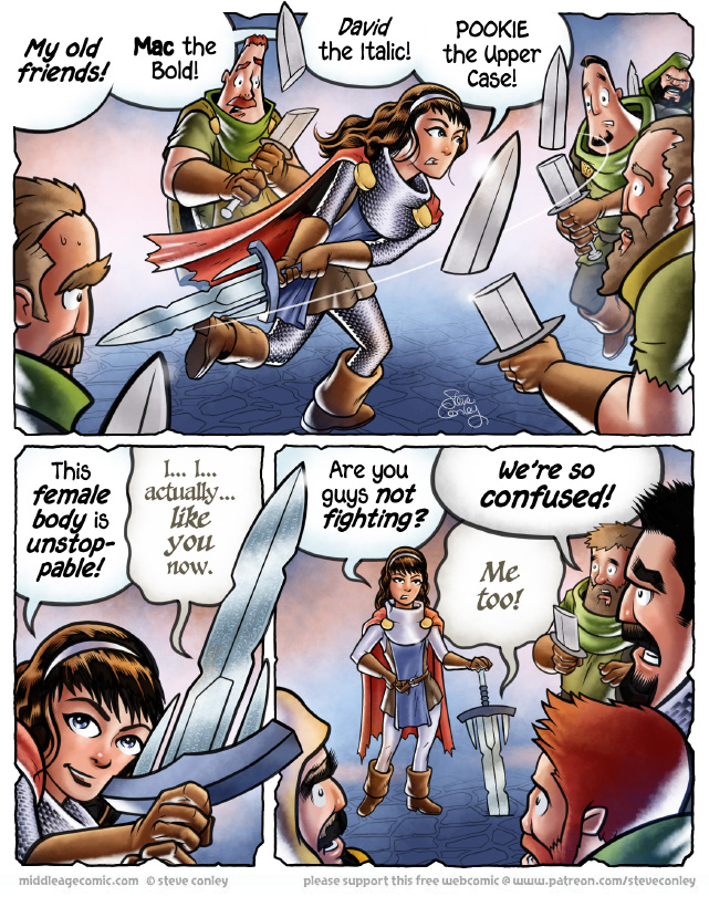 The Middle Age - Episode 46, Page 1: Episode 46