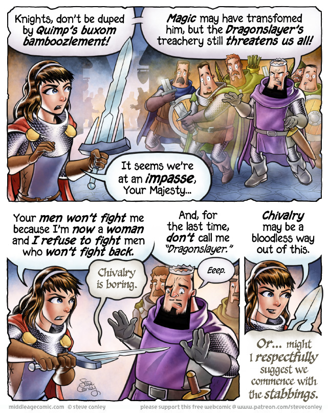 The Middle Age - Episode 47, Page 1: Episode 47