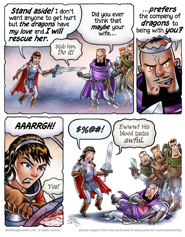 The Middle Age - Episode 48, Page 1: Episode 48