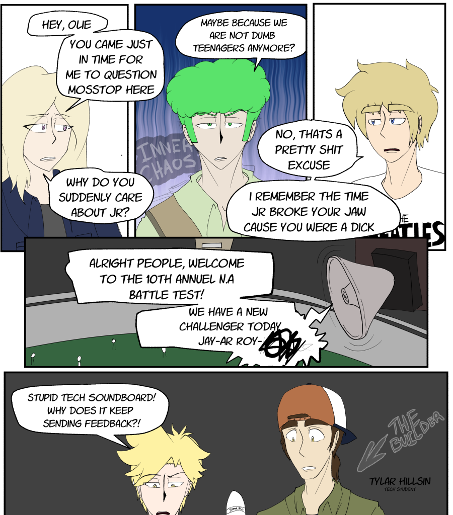 Royal: The Prince of Magic - Episode 4, Page 8: Chapter 3: Hold the Line.