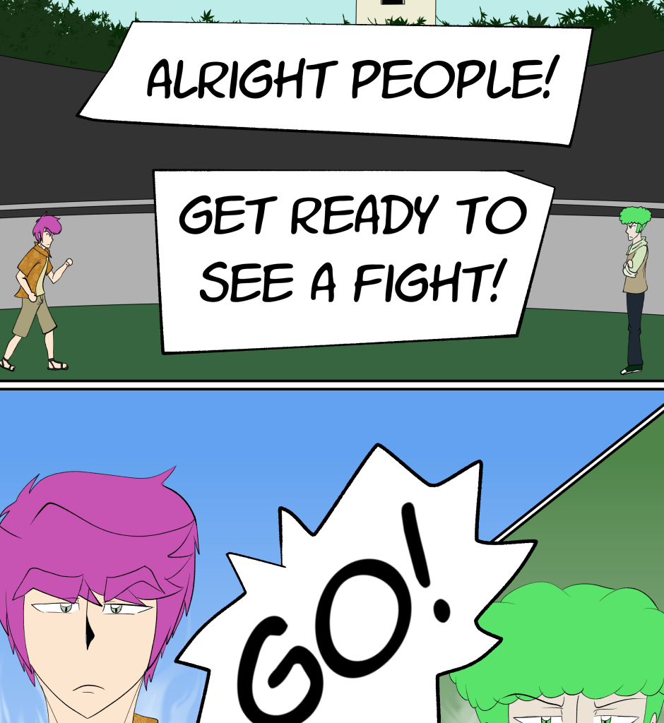 Royal: The Prince of Magic - Episode 4, Page 12: Chapter 3: Hold the Line.