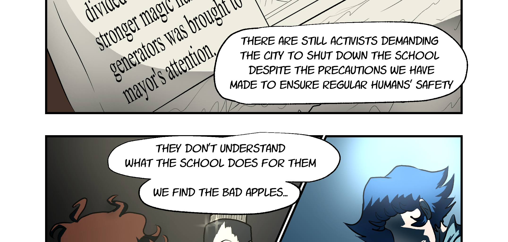 Royal: The Prince of Magic - Episode 6, Page 5: Chapter 5: Dear Boy