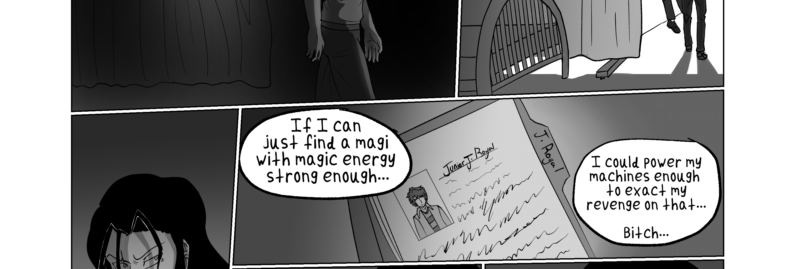 Royal: The Prince of Magic - Episode 7, Page 4: Chapter 6: Don't Look Back in Anger