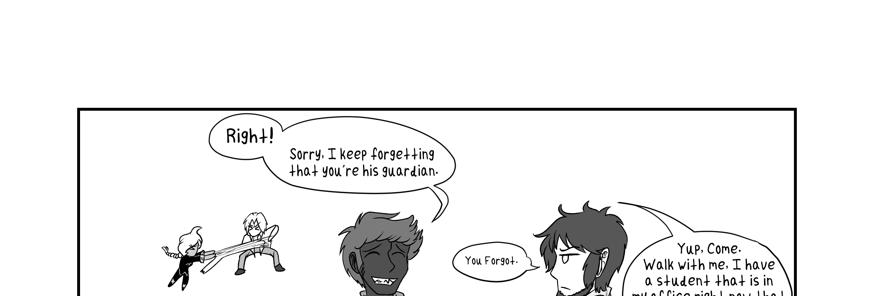 Royal: The Prince of Magic - Episode 7, Page 19: Chapter 6: Don't Look Back in Anger