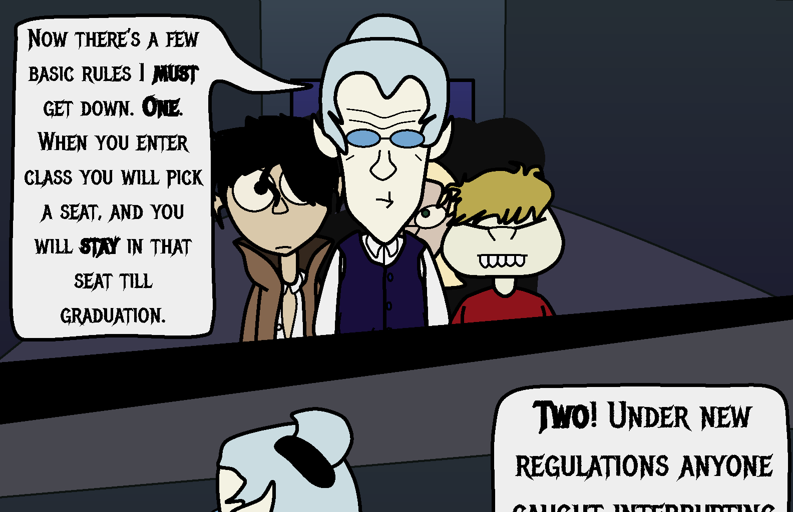 Donnie The Fighting Psychopath - Episode 1, Page 5: Crumble Beginnings