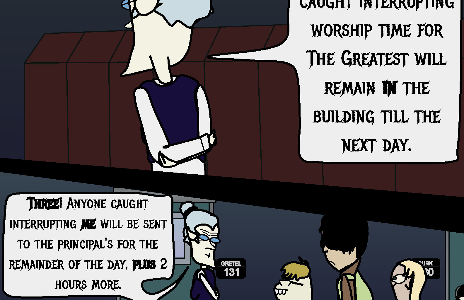 Donnie The Fighting Psychopath - Episode 1, Page 5: Crumble Beginnings