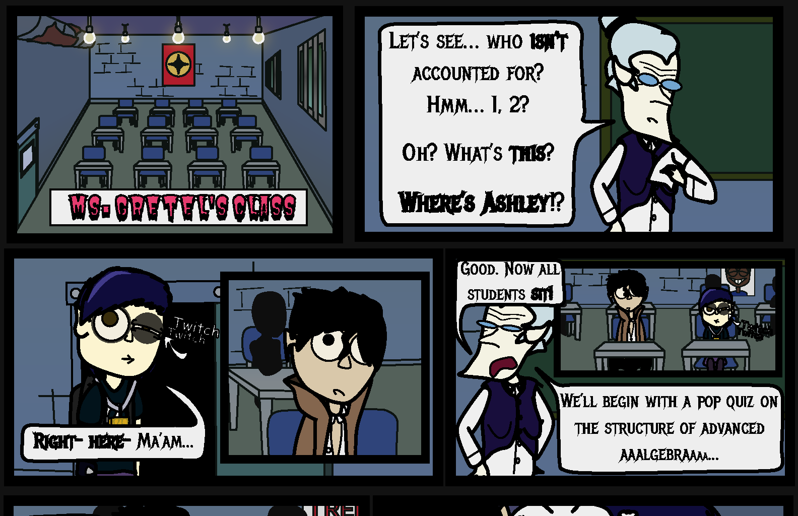 Donnie The Fighting Psychopath - Episode 1, Page 6: Crumble Beginnings