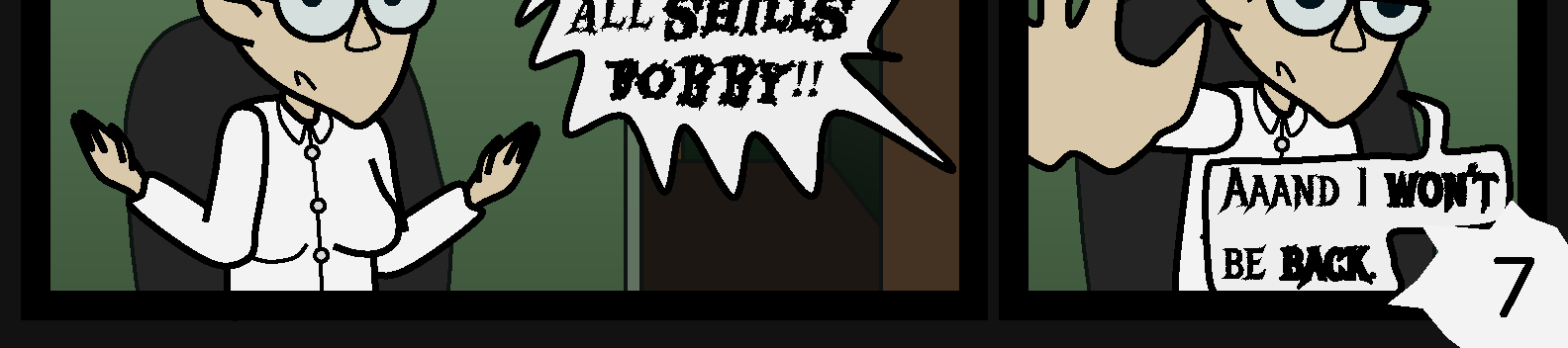 Donnie The Fighting Psychopath - Episode 1, Page 7: Crumble Beginnings