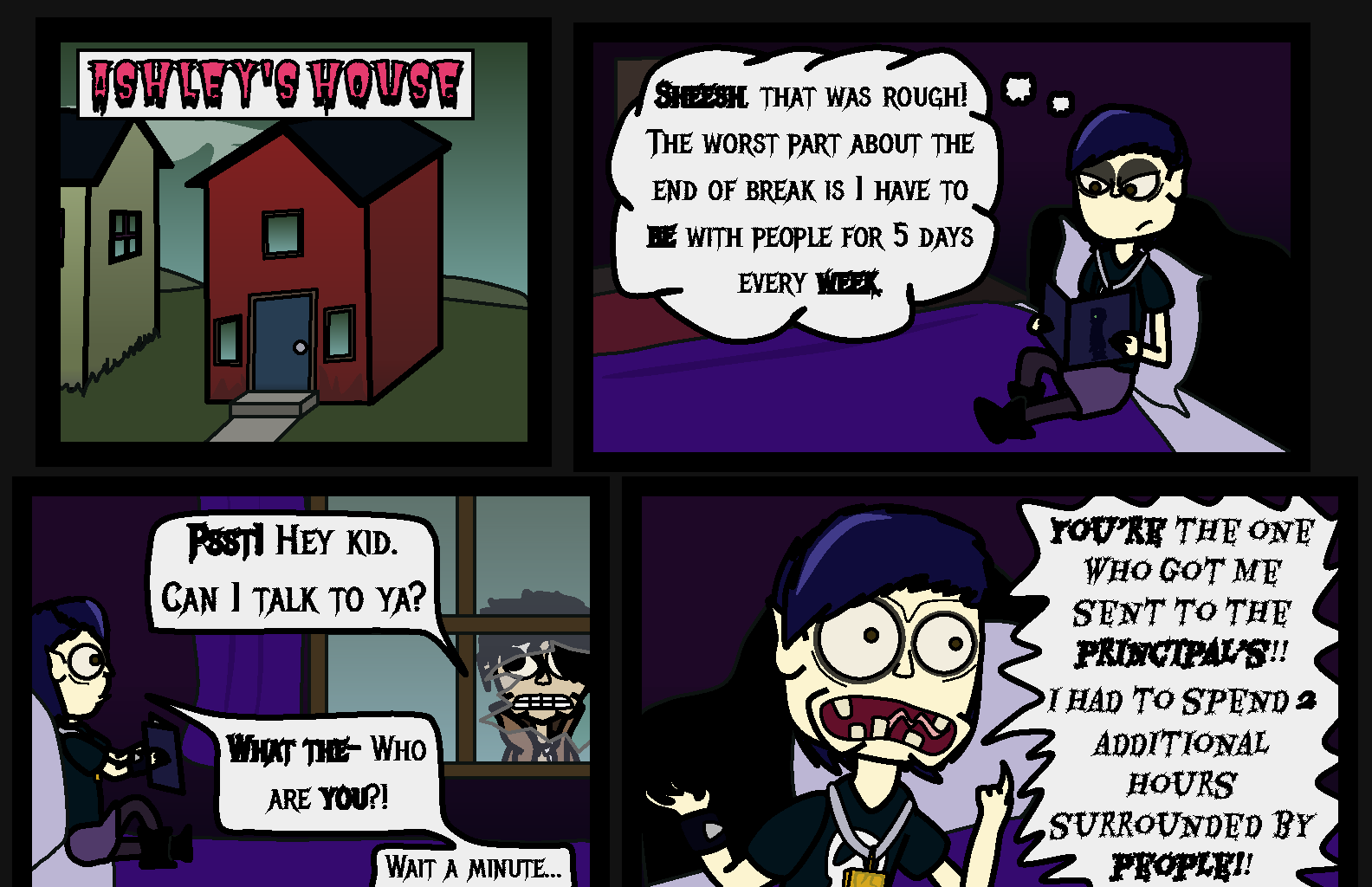 Donnie The Fighting Psychopath - Episode 1, Page 10: Crumble Beginnings