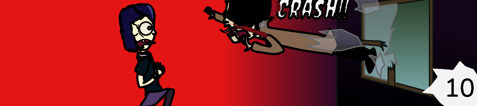 Donnie The Fighting Psychopath - Episode 1, Page 10: Crumble Beginnings