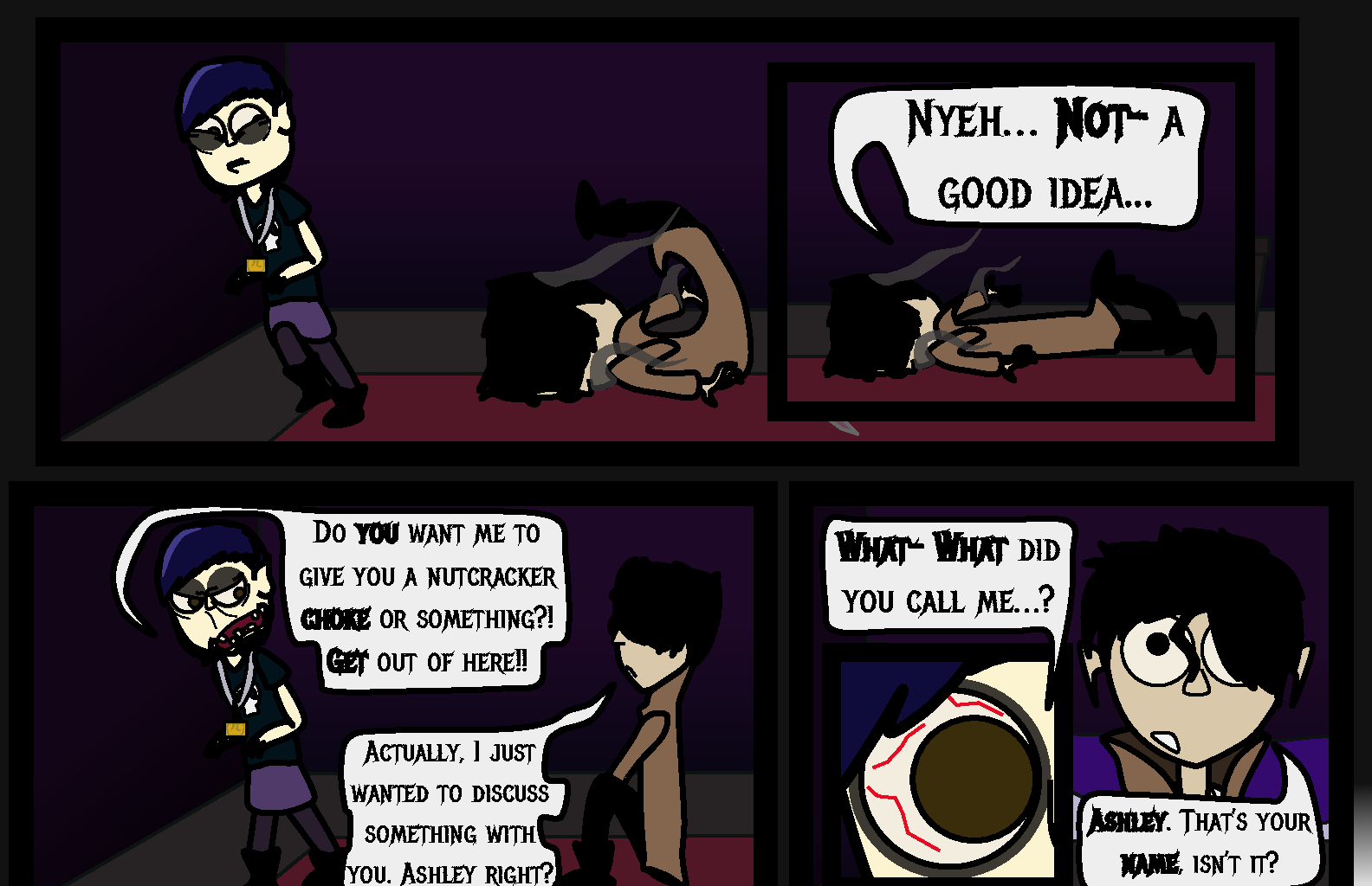 Donnie The Fighting Psychopath - Episode 1, Page 11: Crumble Beginnings