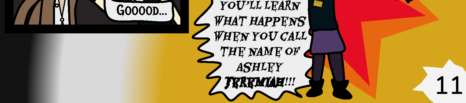 Donnie The Fighting Psychopath - Episode 1, Page 11: Crumble Beginnings