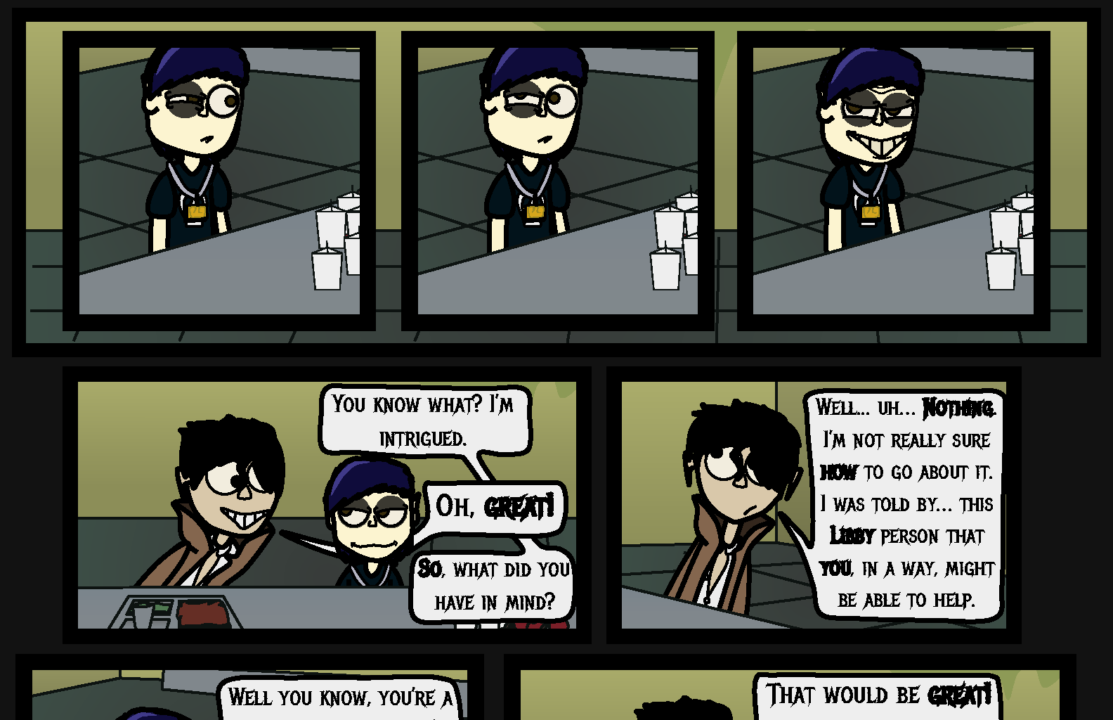 Donnie The Fighting Psychopath - Episode 1, Page 14: Crumble Beginnings