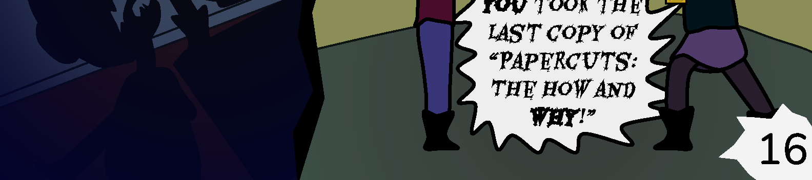 Donnie The Fighting Psychopath - Episode 1, Page 16: Crumble Beginnings