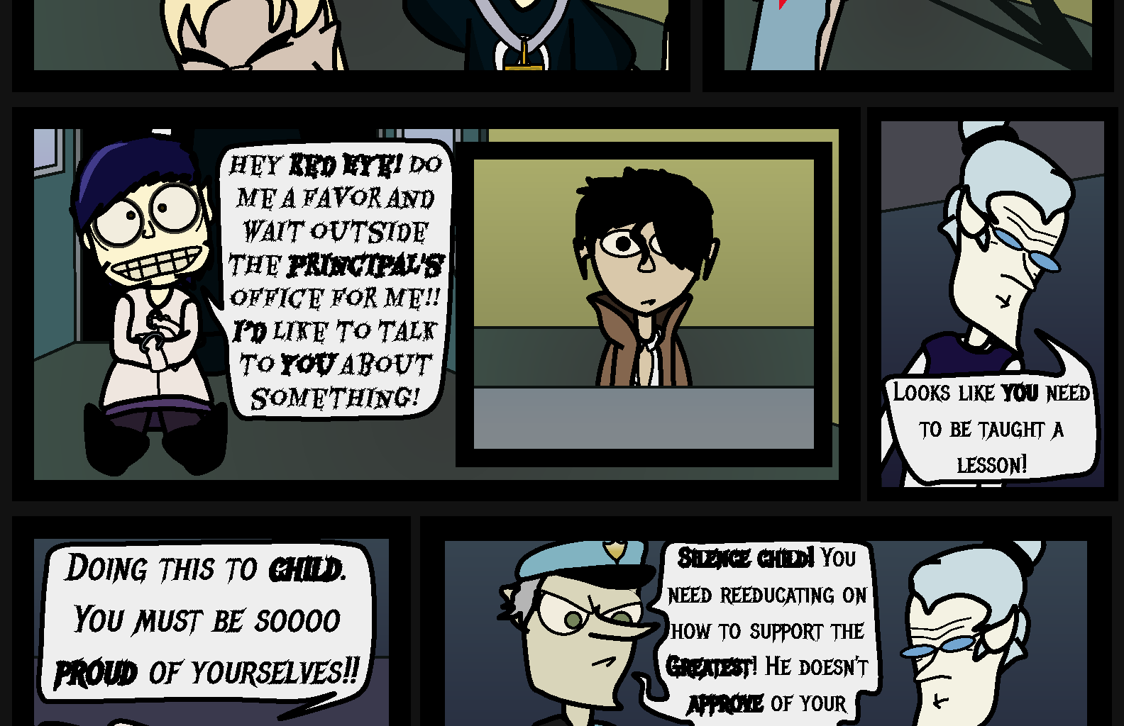 Donnie The Fighting Psychopath - Episode 1, Page 17: Crumble Beginnings