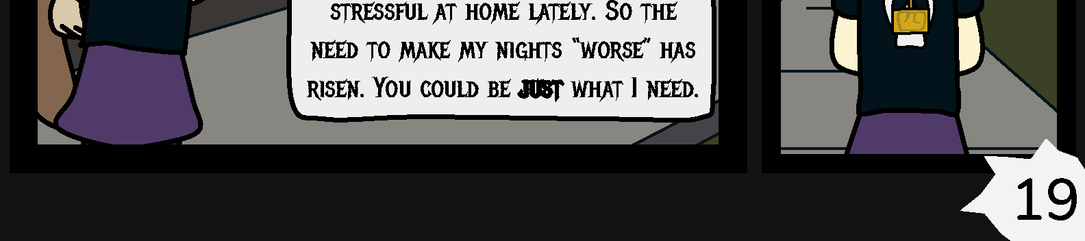 Donnie The Fighting Psychopath - Episode 1, Page 19: Crumble Beginnings