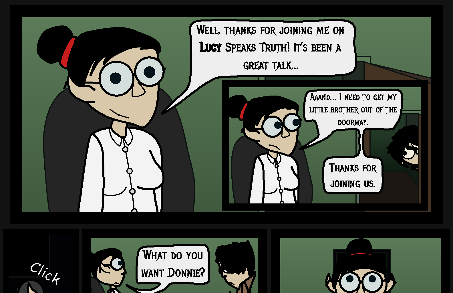 Donnie The Fighting Psychopath - Episode 1, Page 21: Crumble Beginnings