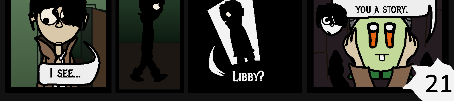 Donnie The Fighting Psychopath - Episode 1, Page 21: Crumble Beginnings