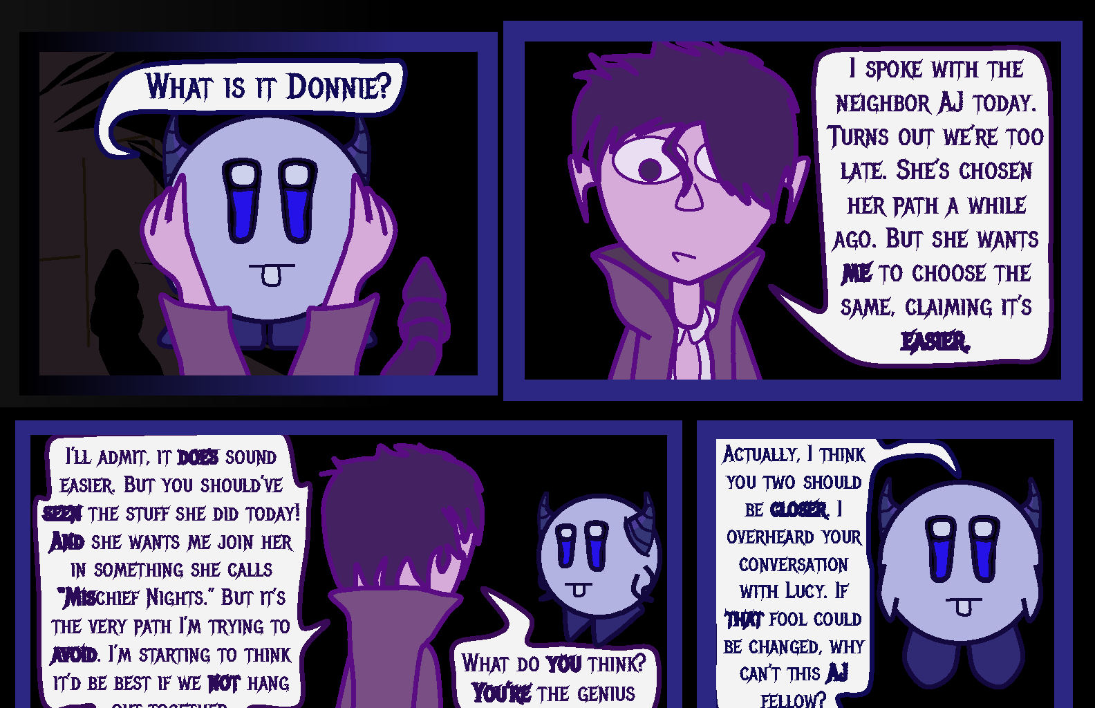 Donnie The Fighting Psychopath - Episode 1, Page 22: Crumble Beginnings