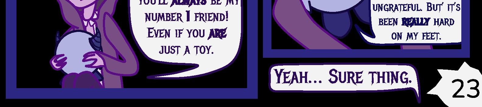 Donnie The Fighting Psychopath - Episode 1, Page 23: Crumble Beginnings