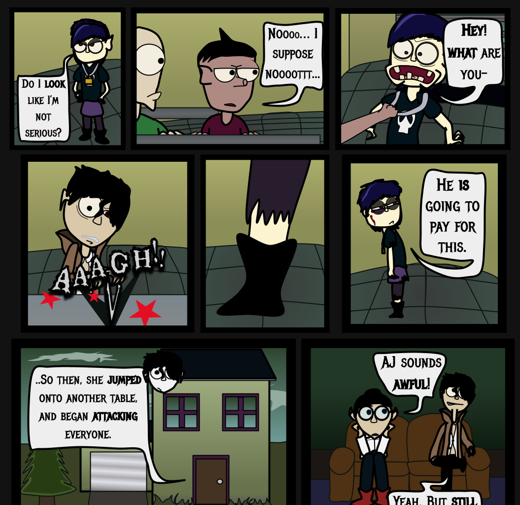 Donnie The Fighting Psychopath - Episode 2, Page 4: Affection Objection