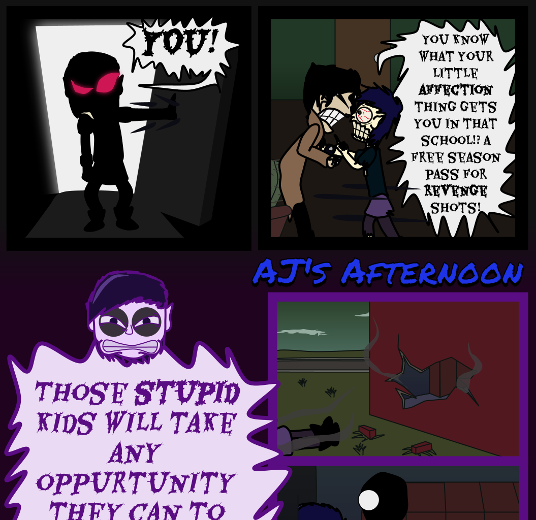 Donnie The Fighting Psychopath - Episode 2, Page 5: Affection Objection