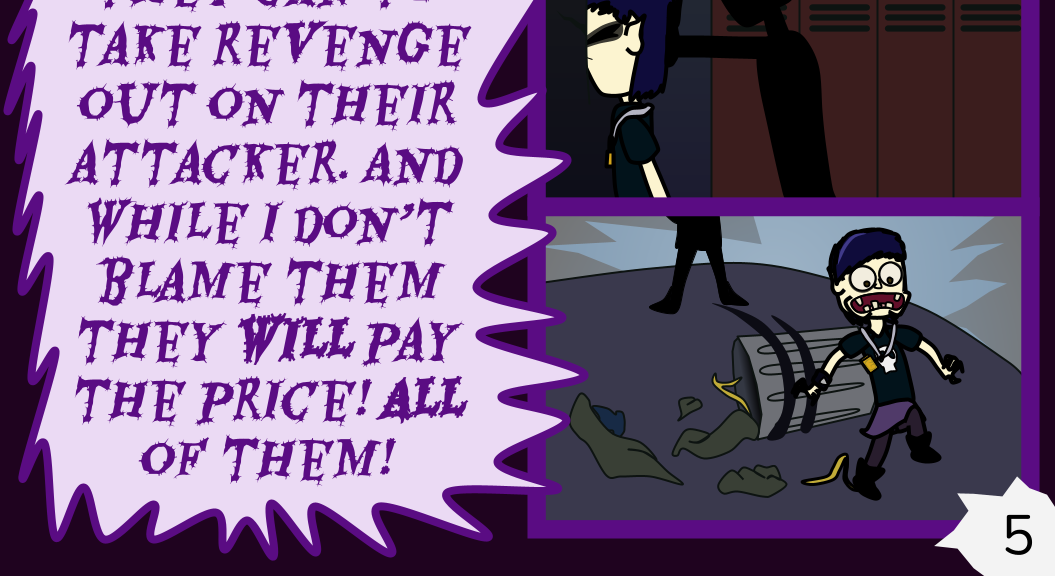 Donnie The Fighting Psychopath - Episode 2, Page 5: Affection Objection