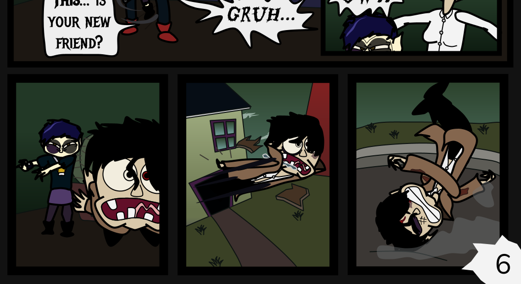 Donnie The Fighting Psychopath - Episode 2, Page 6: Affection Objection