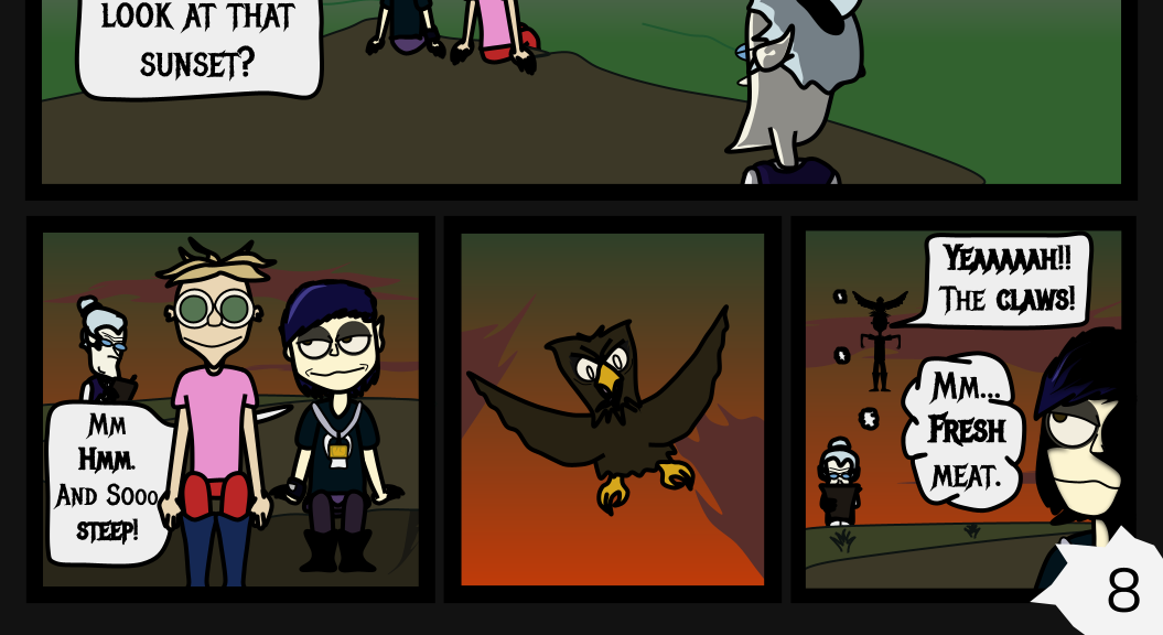 Donnie The Fighting Psychopath - Episode 2, Page 8: Affection Objection