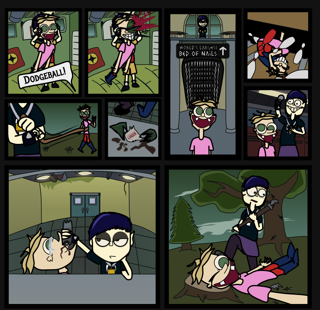 Donnie The Fighting Psychopath - Episode 2, Page 9: Affection Objection