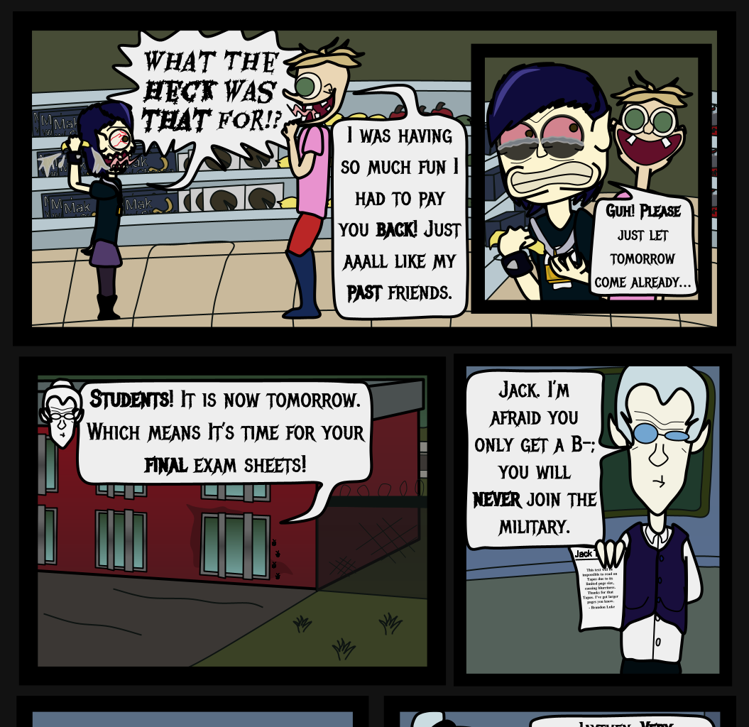 Donnie The Fighting Psychopath - Episode 2, Page 10: Affection Objection