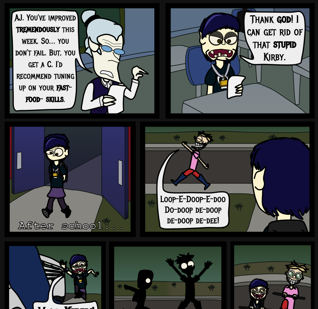 Donnie The Fighting Psychopath - Episode 2, Page 11: Affection Objection