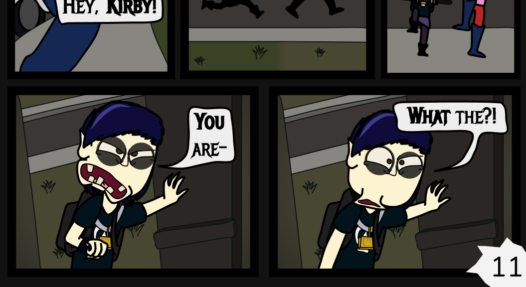 Donnie The Fighting Psychopath - Episode 2, Page 11: Affection Objection