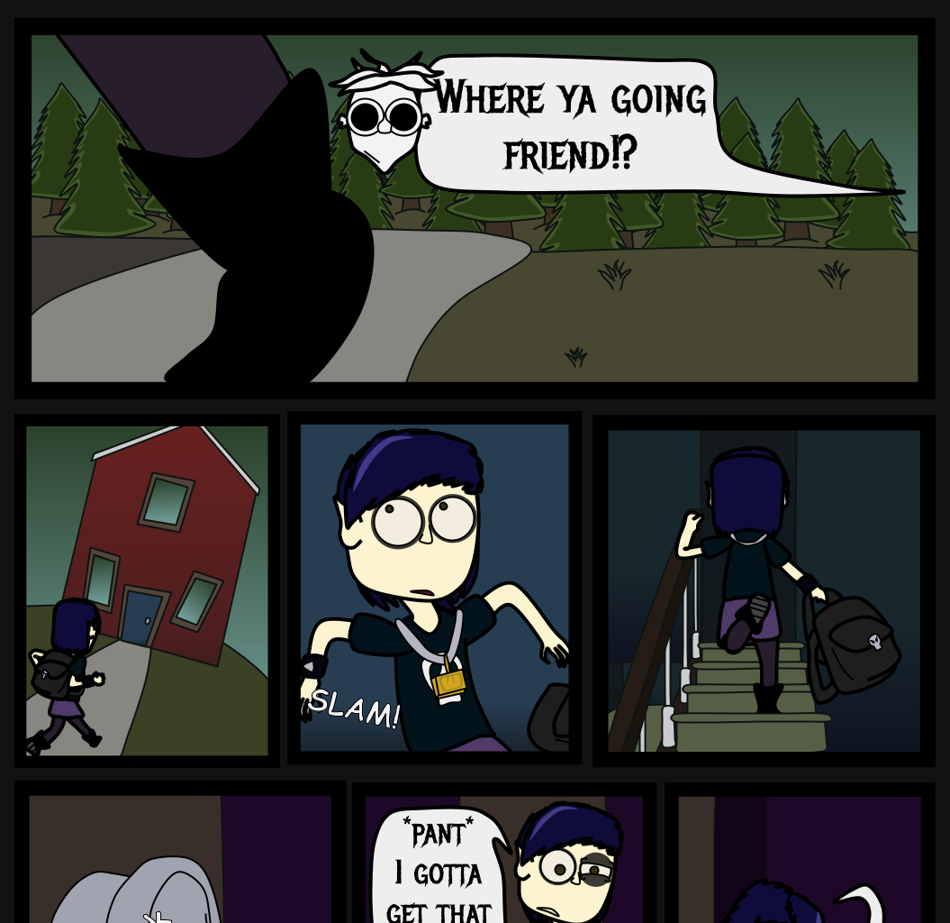 Donnie The Fighting Psychopath - Episode 2, Page 13: Affection Objection