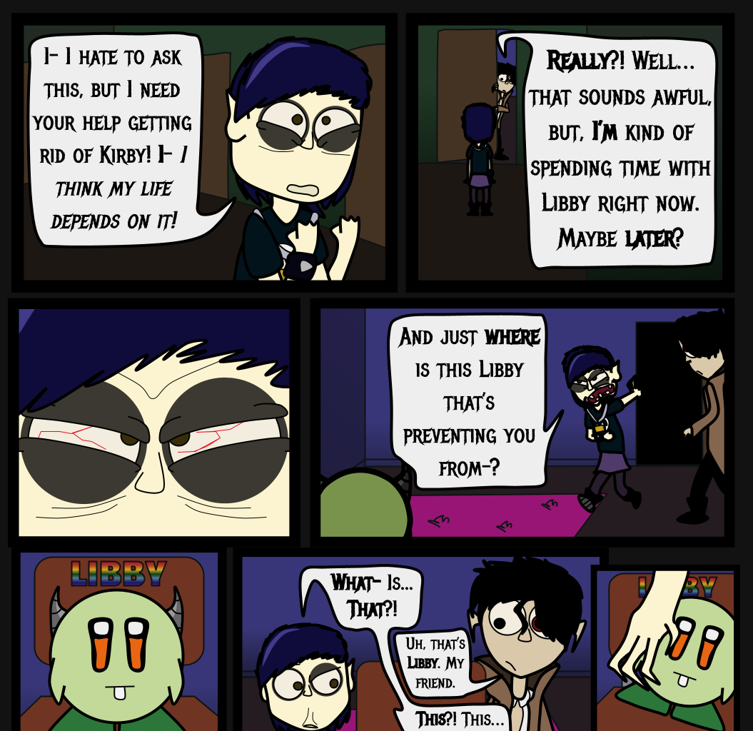 Donnie The Fighting Psychopath - Episode 2, Page 14: Affection Objection
