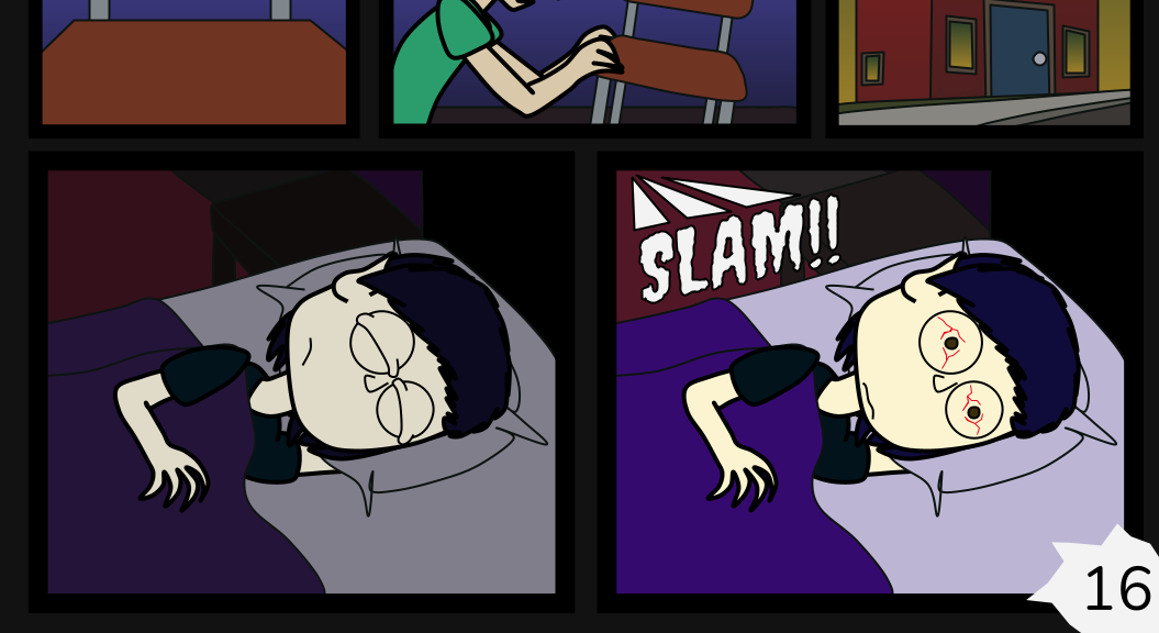 Donnie The Fighting Psychopath - Episode 2, Page 16: Affection Objection