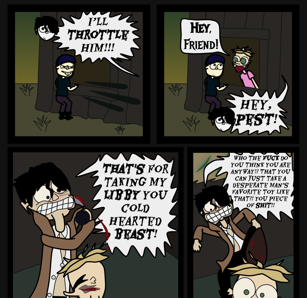 Donnie The Fighting Psychopath - Episode 2, Page 18: Affection Objection