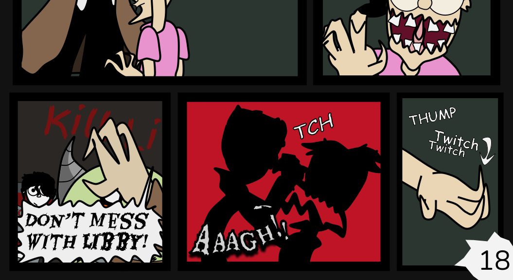 Donnie The Fighting Psychopath - Episode 2, Page 18: Affection Objection